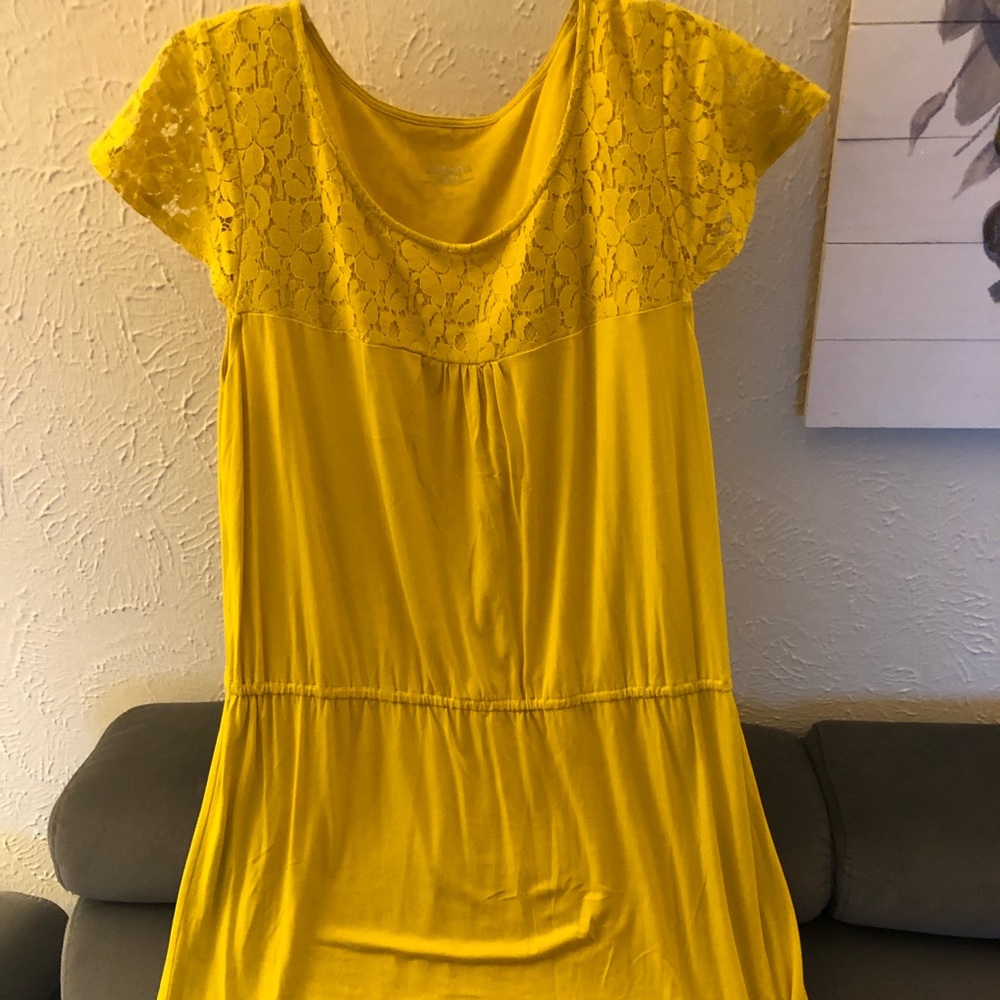 Short Yellow Merona Dress